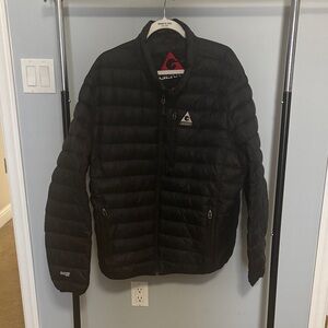 Gerry Weber Men's Black Quilted Puffer Jacket